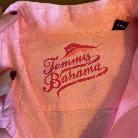 Tommy Bahama Men's Linen Relaxed Linen Shirt Size XL - Picture 3 of 10